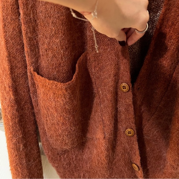 Billionaire Boys Club ICE CREAM ORANGE CARDIGAN - Picture 3 of 7